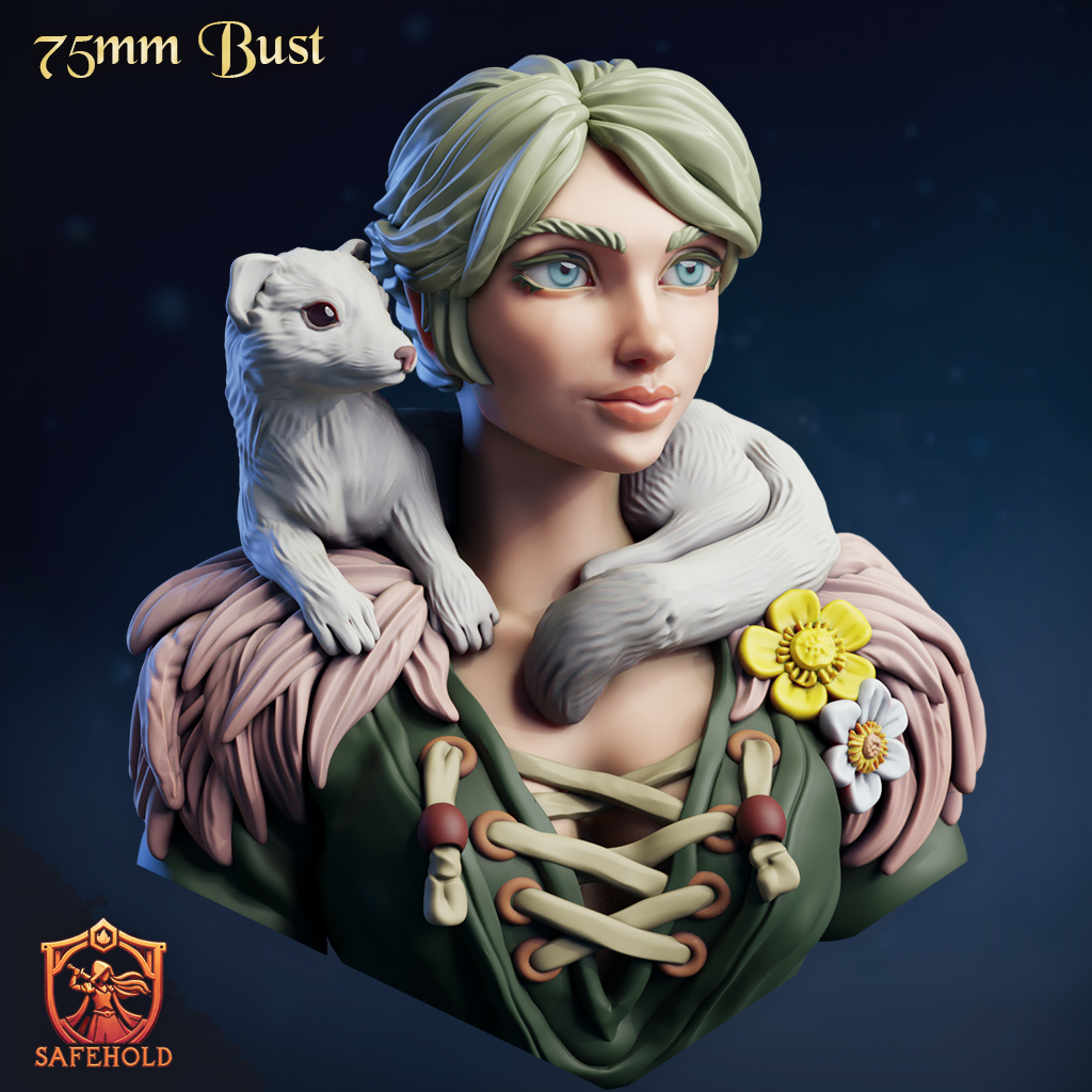 Fantasy Busts: The Ermine Girl